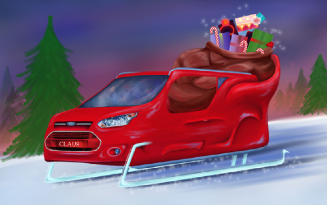 Ford Transit sleigh replacement (artists rendition)