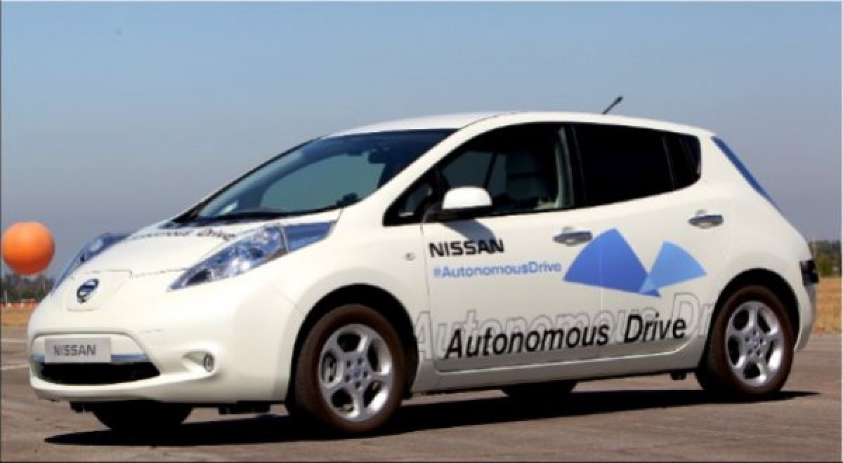 Autonomous Drive LEAF from Nissan