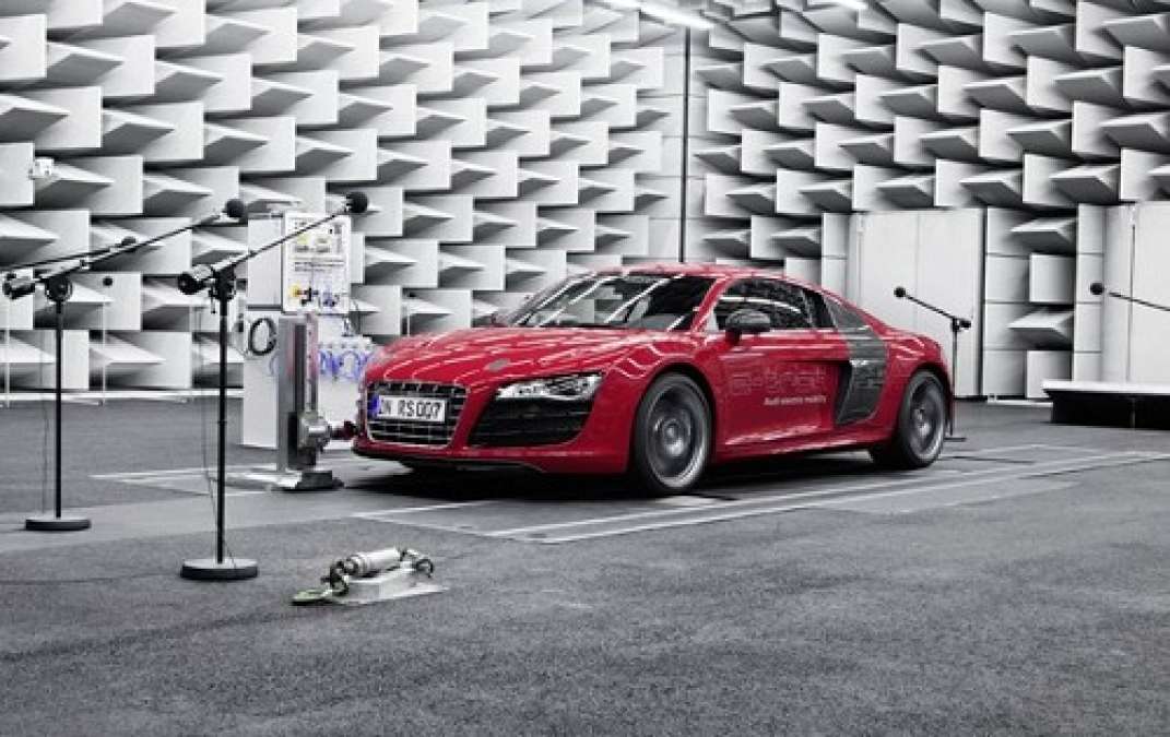 Audi E-tron testing