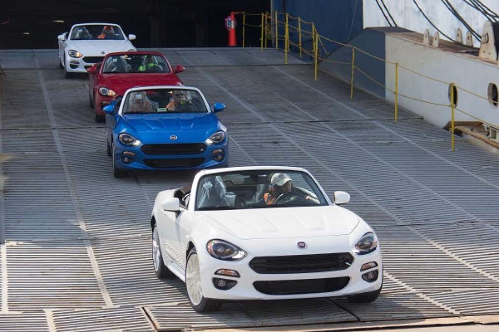 The Hiroshima-built 2017 Fiat 124 Spider is finally here.  Not a moment too soon for dealers.