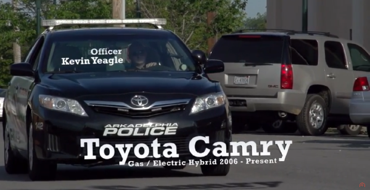 Toyota Camry Hybrid Police Car Upsets Status Quo