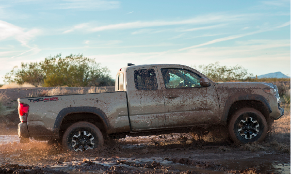 Toyota Tacoma sees its market share shrink rapidly in the midsize truck race.