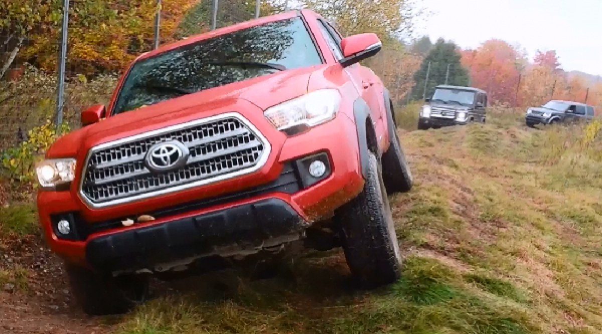 all-new 2016 Tacoma off-road 