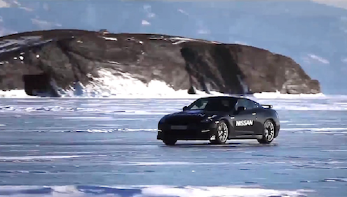 2014 Nissan GT-R speed record in Russia