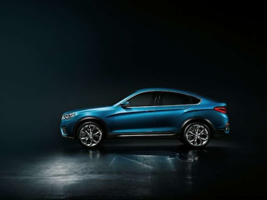 New BMW X4 Concept Coupe at Auto Shanghai 2013