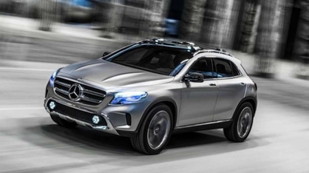 Mercedes-Benz GLA Concept previews 2015 Mercedes GLA Class