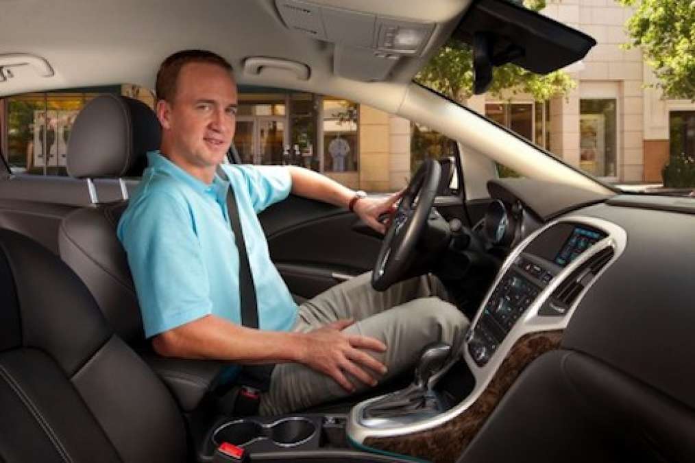 Peyton Manning in new 2013 Buick Verano TV commercial
