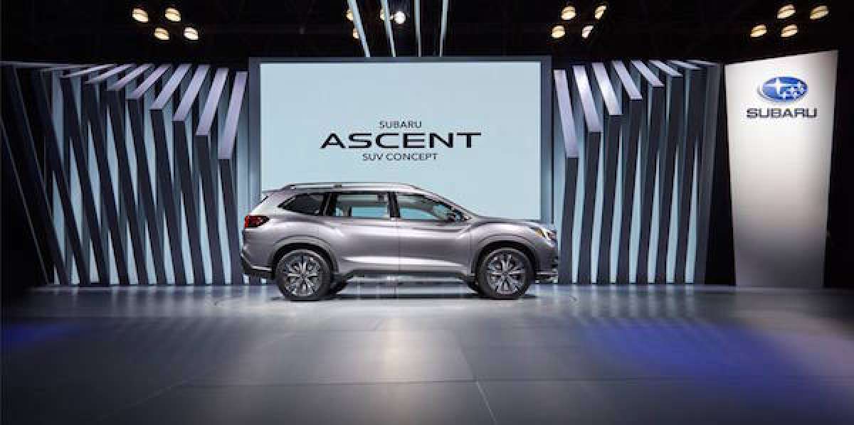2018 Subaru Ascent, New Subaru 3-Row SUV, NYIAS