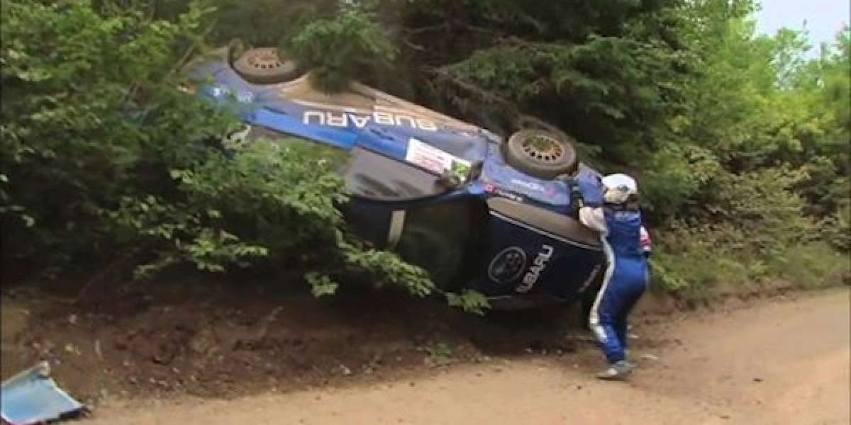Watch Classic Subaru Rally car flip over and still win rally [video]