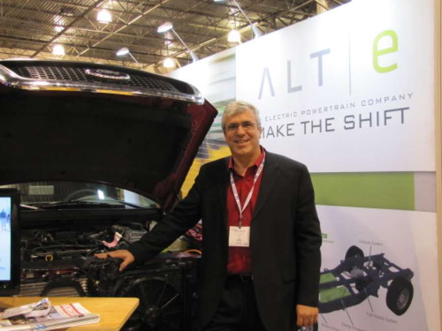 Jeffrey DeFrank, co-founder and CTO of ALTe, at The Battery Show 2011