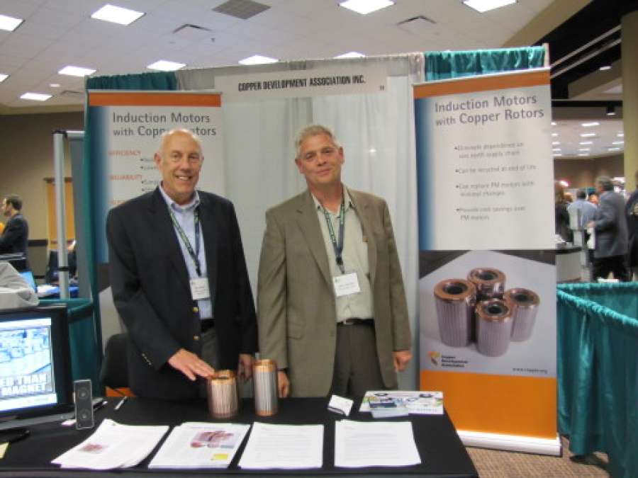 Bob Weed and John Hipchen of Copper Development Assoc at BPI 2011