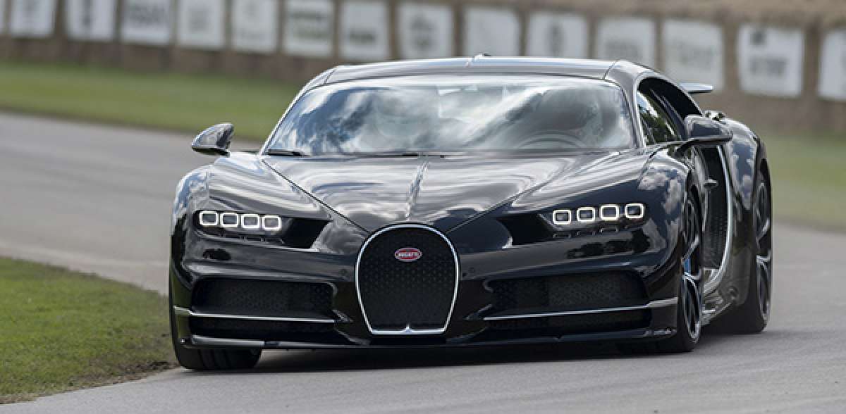 Bugatti Chiron at Goodwood