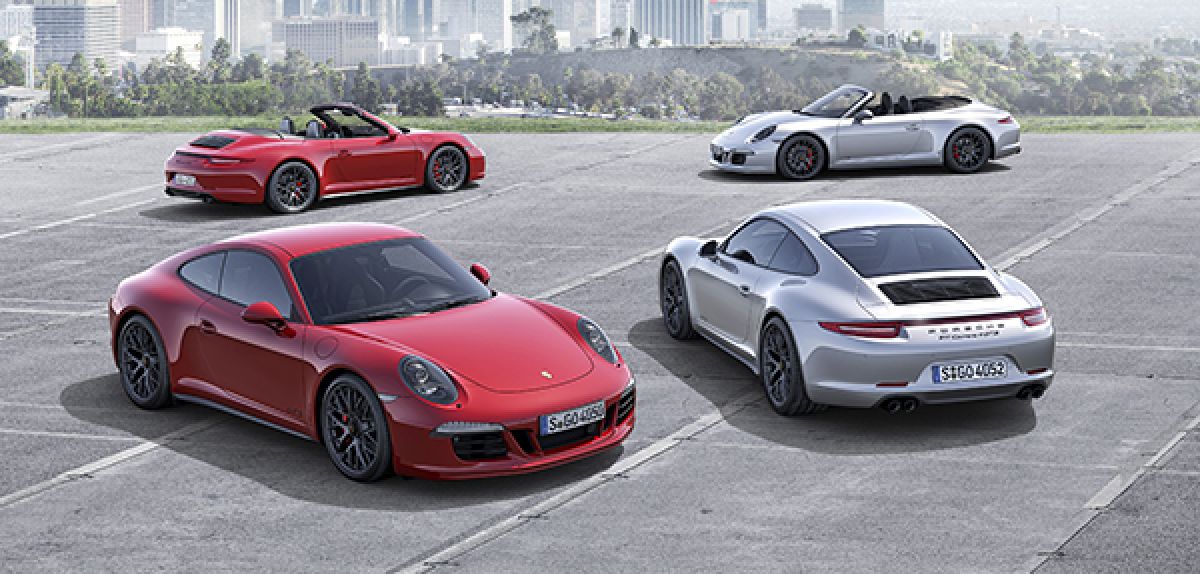 2015 Porsche 911 GTS Lineup