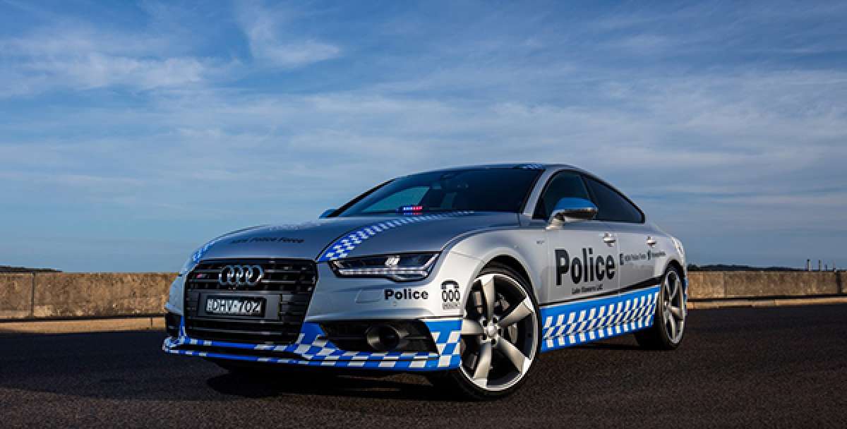 Audi S7 Sportback for New South Wales Police