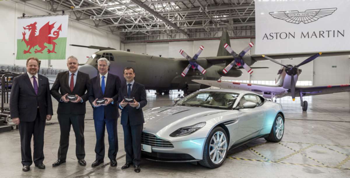Handover of St. Athan to Aston Martin