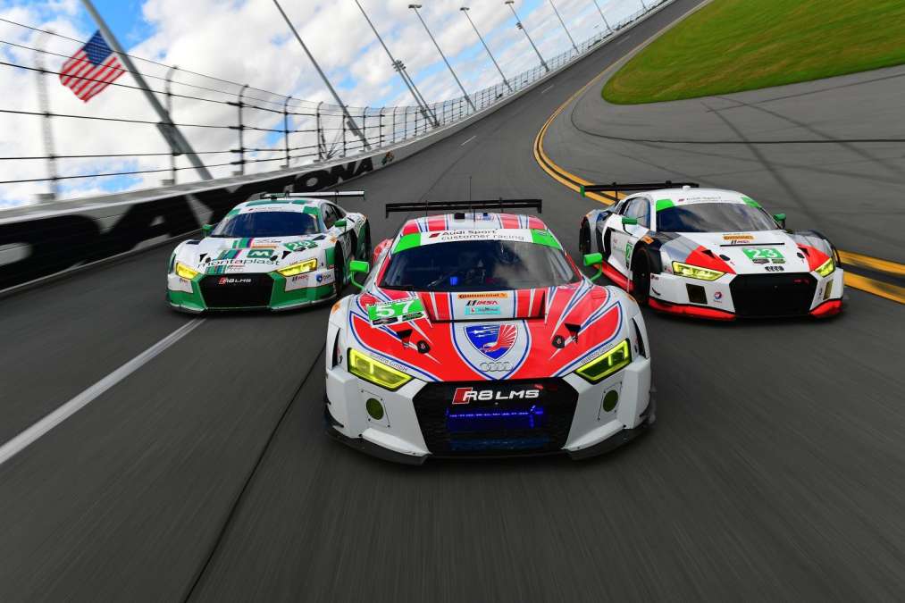 Audi will campaign a trio of independent racers as the 2017 endurance racing begins with the 24 Hours of Daytona