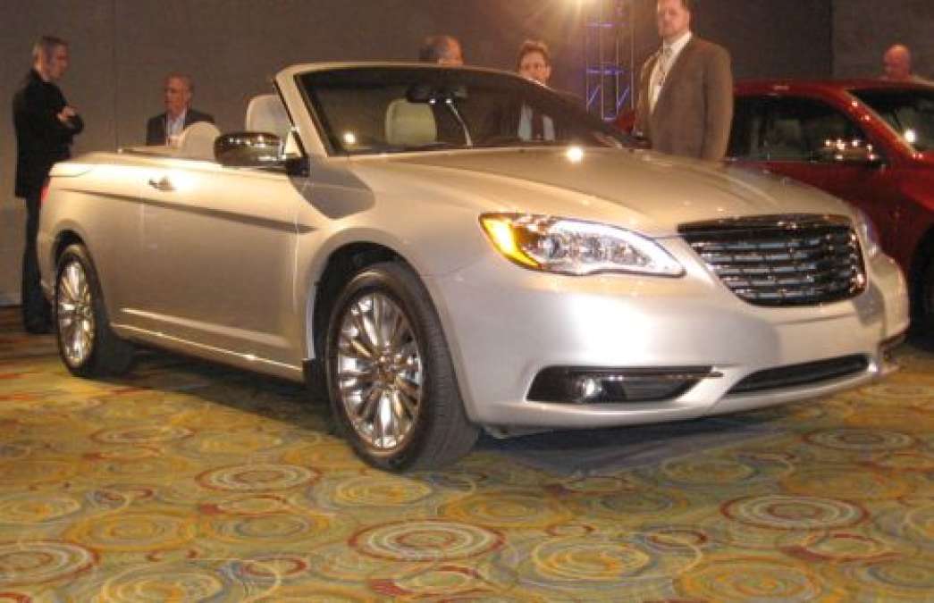 The Chrysler 200 convertible is one of the models produced at the Sterling Heigh