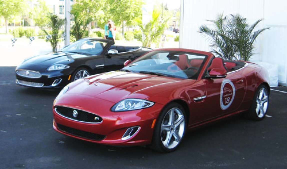 2012 Jaguar XKR, XKR-S languishing in the shade. Photo by Don Bain