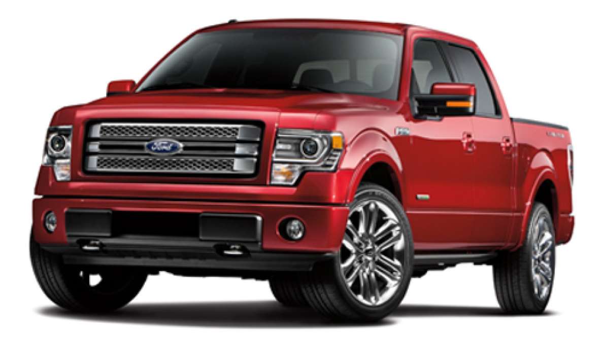 The 2013 Ford F-150 courtesy of Ford Motor Company. 