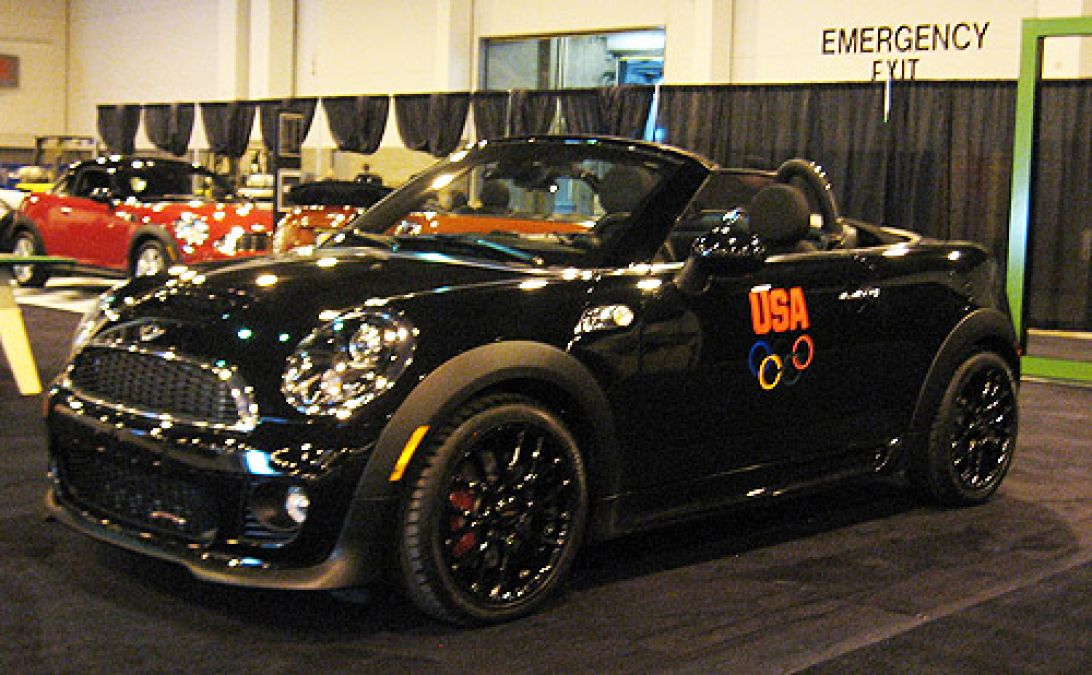 The new Mini Cabriolet. Photo © 2012 by Don Bain