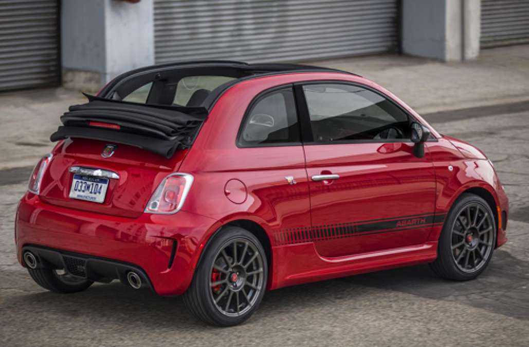 The 2013 Fiat 500 Abarth Cabriolet. Image courtesy of Newspress. 