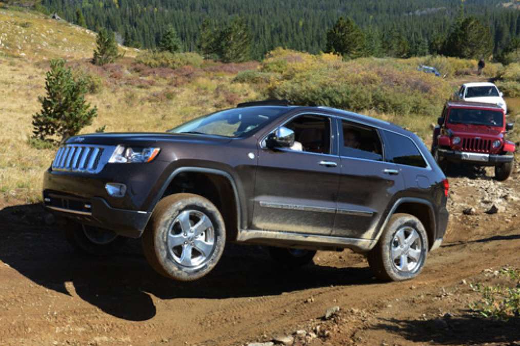 The 2013 Jeep Grand Cherokee at the 2012 4XFall Photo © 2012 by Roman Mica