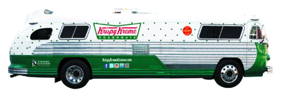 The Krispy Kreme Cruiser. Image courtesy of the KripyKreme.com newsroom. 