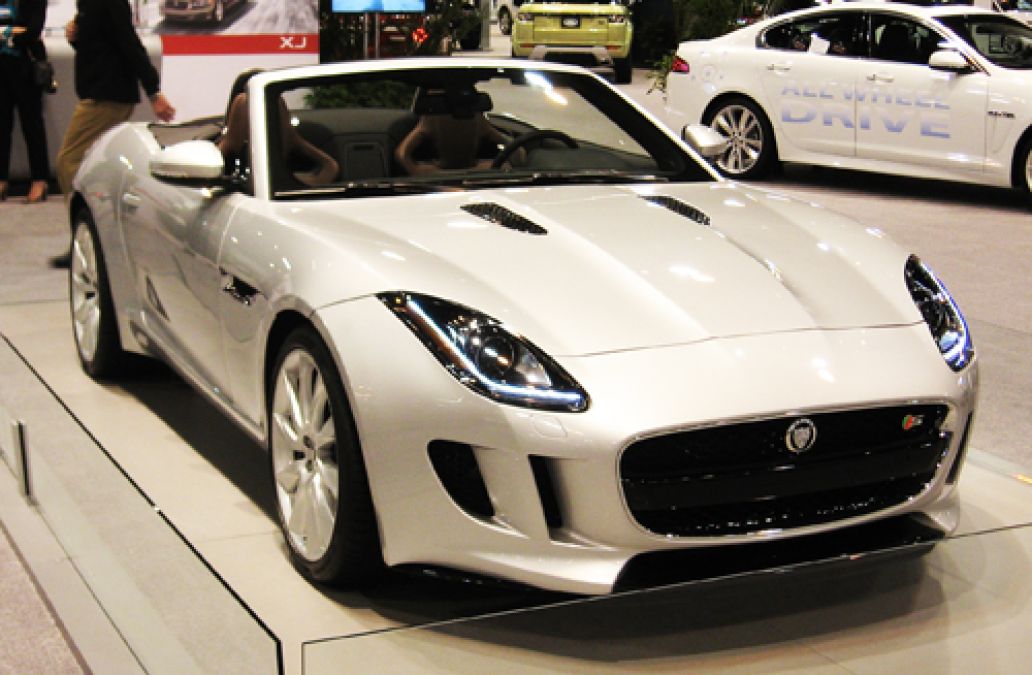 The 2013 Jaguar F-Type convertible. Photo © 2013 by Don Bain