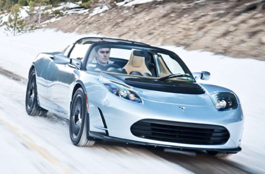 The iconic 2012 Tesla Roadster is updated for overseas markets. 