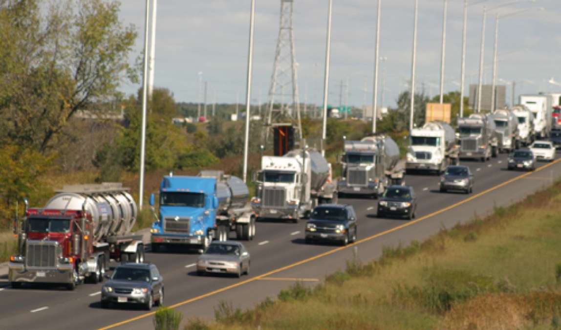 World's Longest Truck Convoy (Illinois 2011) Image courtesy of Illinois Special Olympics