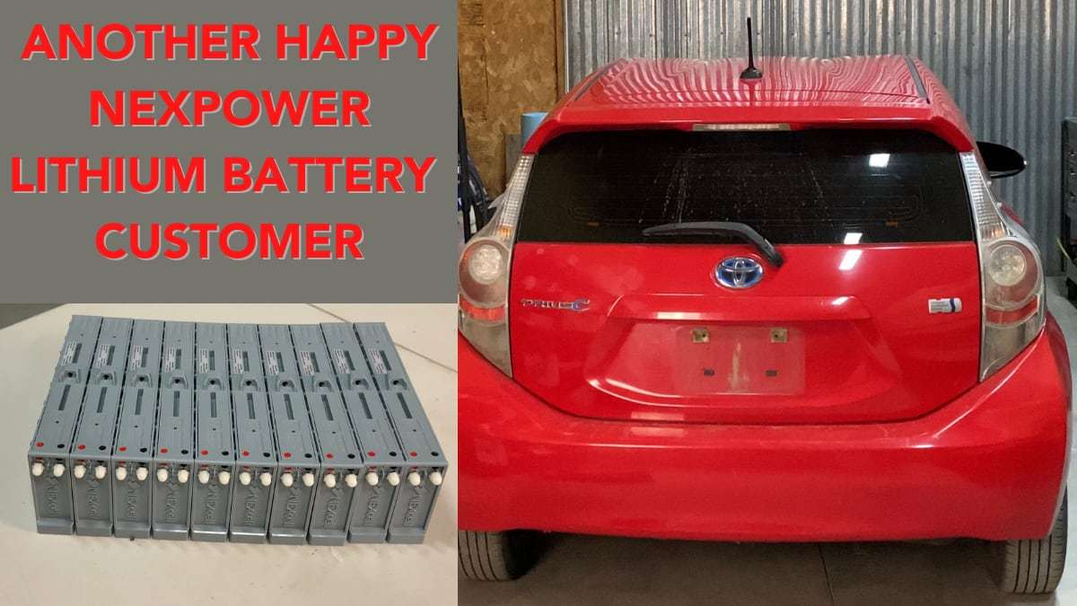2013 Toyota Prius C Repower with NexPower Lithium