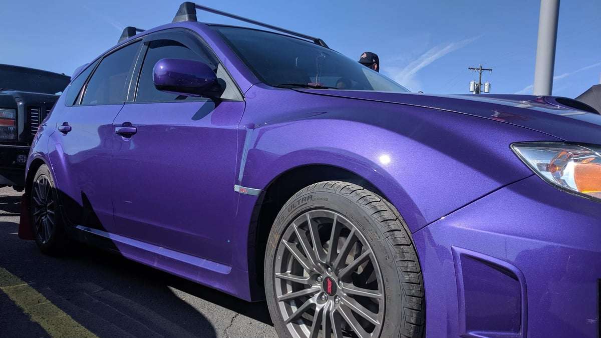 2014 Subaru WRX STi Purple 