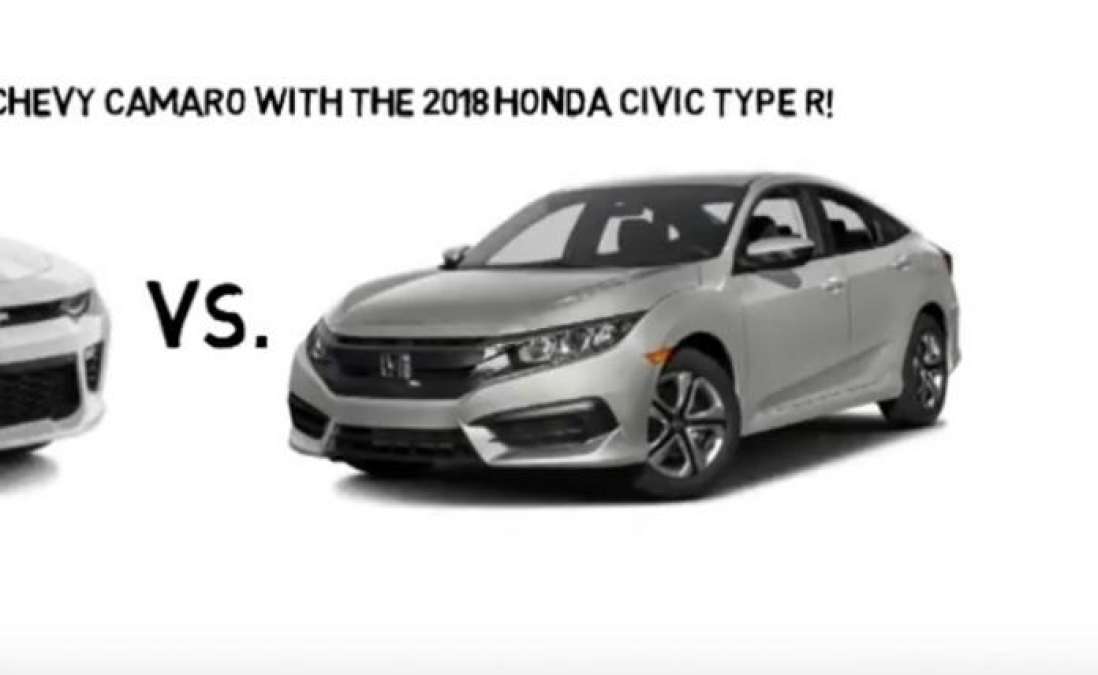 2018 Chevy Camaro vs 2018 Honda Civic Type R Coupe