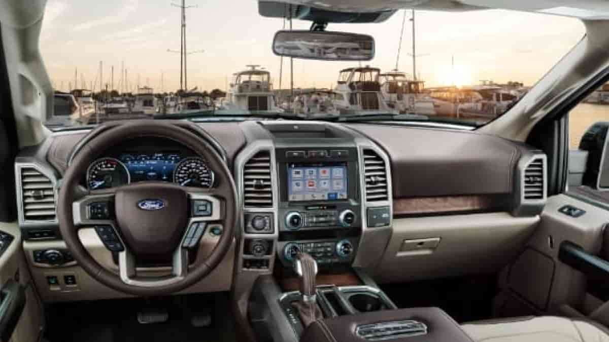 2019 Example of Ford F150 Cab