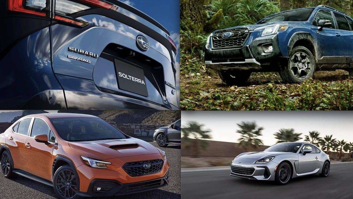 2021-2025 Subaru Forester, Outback, Crosstrek, WRX STI, Solterra