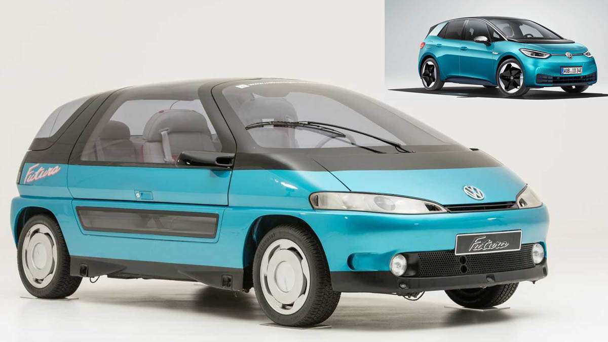2021 VW ID3 vs 1989 IRVW Future