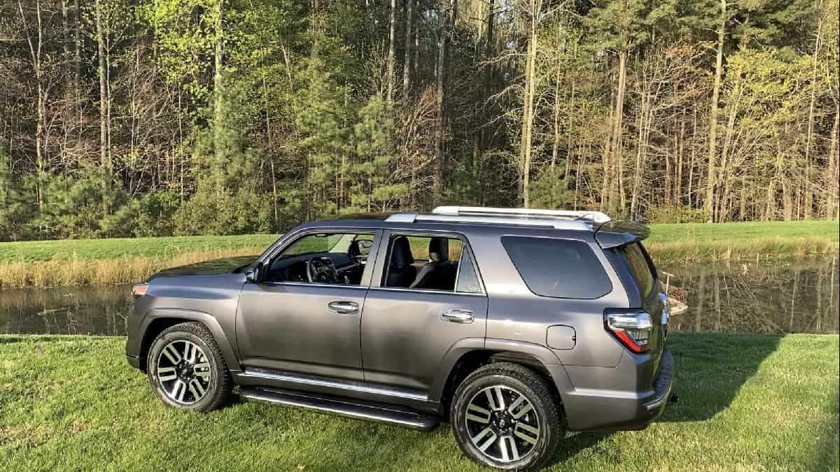 2021 Toyota 4Runner Limited Magnetic Gray Metallic profile view