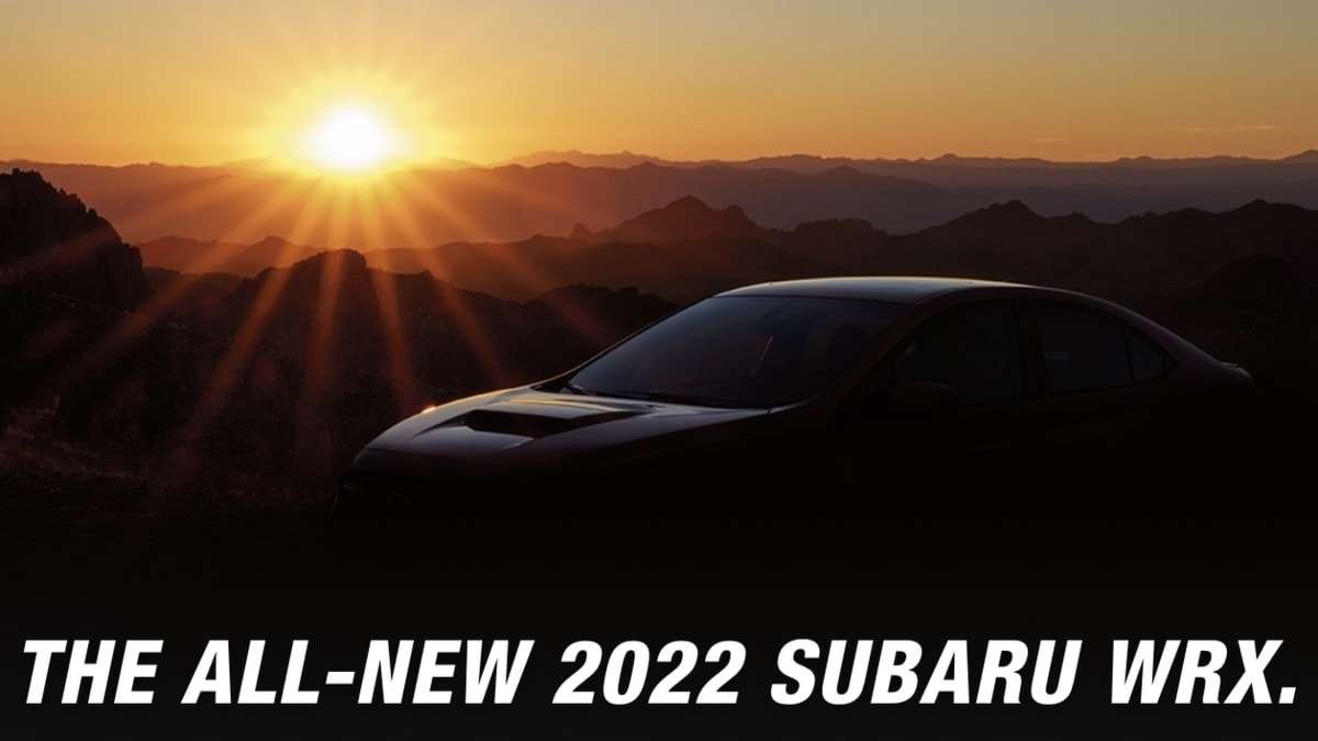 2022 Subaru WRX and STI, next-generation STI