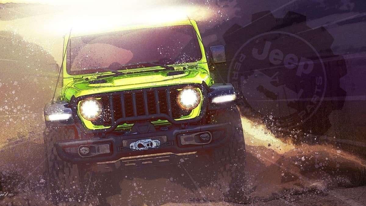 2023 Easter Jeep Safari Neon Green