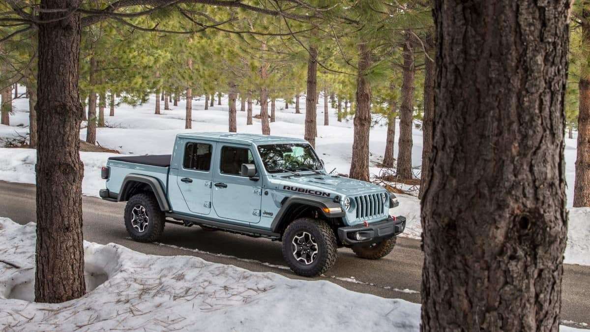2023 Jeep Gladiator in new color named Earl 