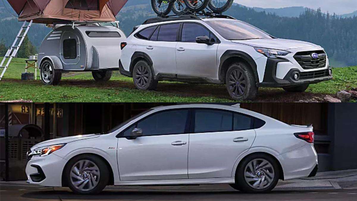 2023 Subaru Outback, 2023 Subaru Legacy