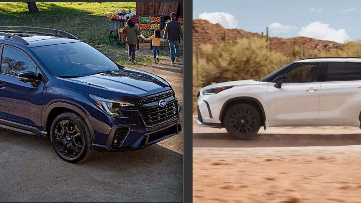2023 Subaru Ascent vs 2023 Toyota Highlander