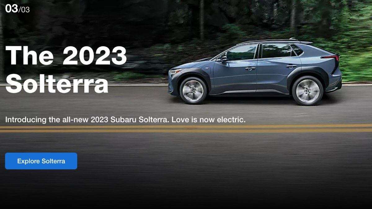 2023 Subaru models