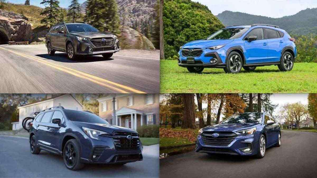 2023 Subaru models with safety technology