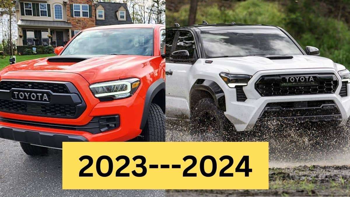 2023 Toyota Tacoma TRD vs 2024 Toyota Tacoma TRD