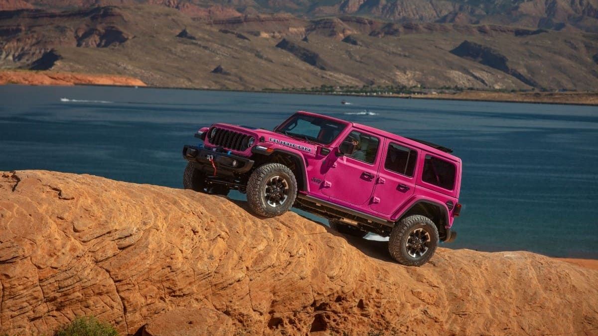 2024 Jeep Wrangler in Tuscadero Pink