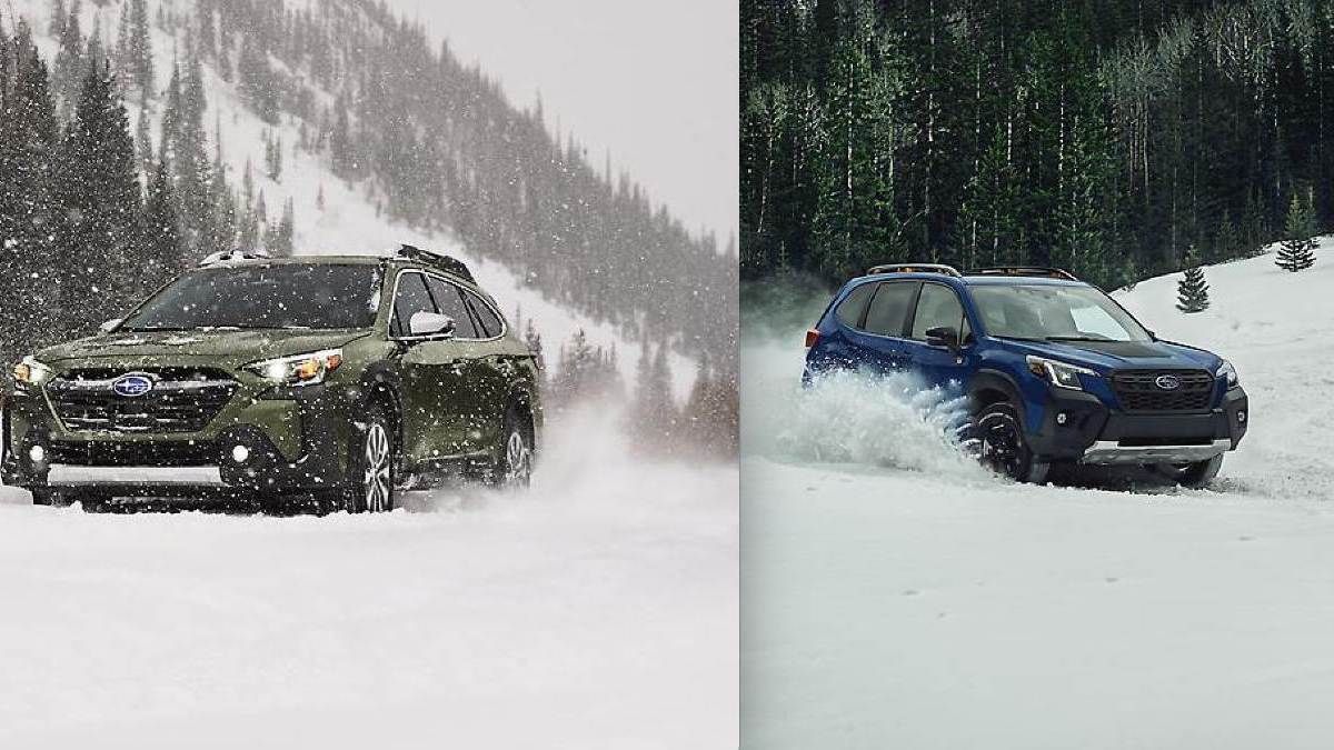 2024 Subaru Forester and 2024 Subaru Outback