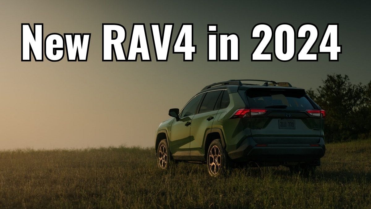 2024 Toyota RAV4 Hybrid Woodland Edition Army Green back end
