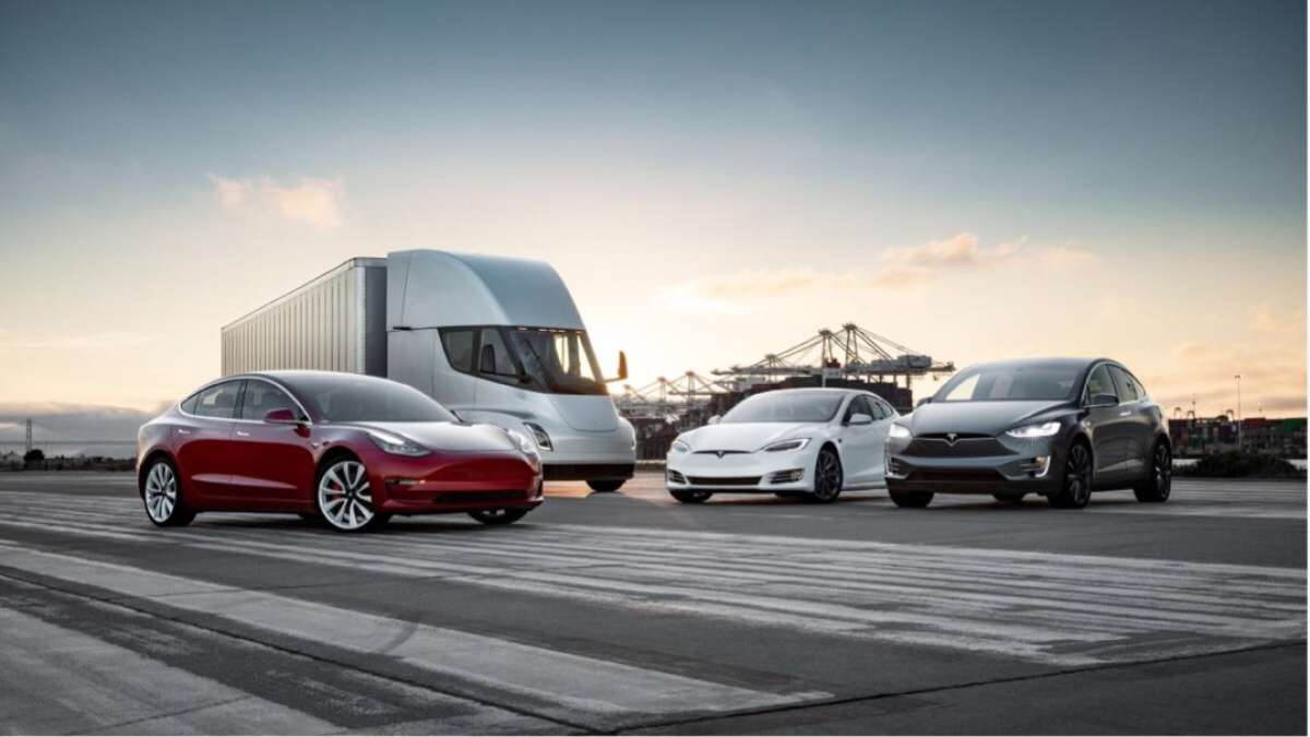 A Family Portrait of the Tesla Model Range Courtesy Tesla Media 