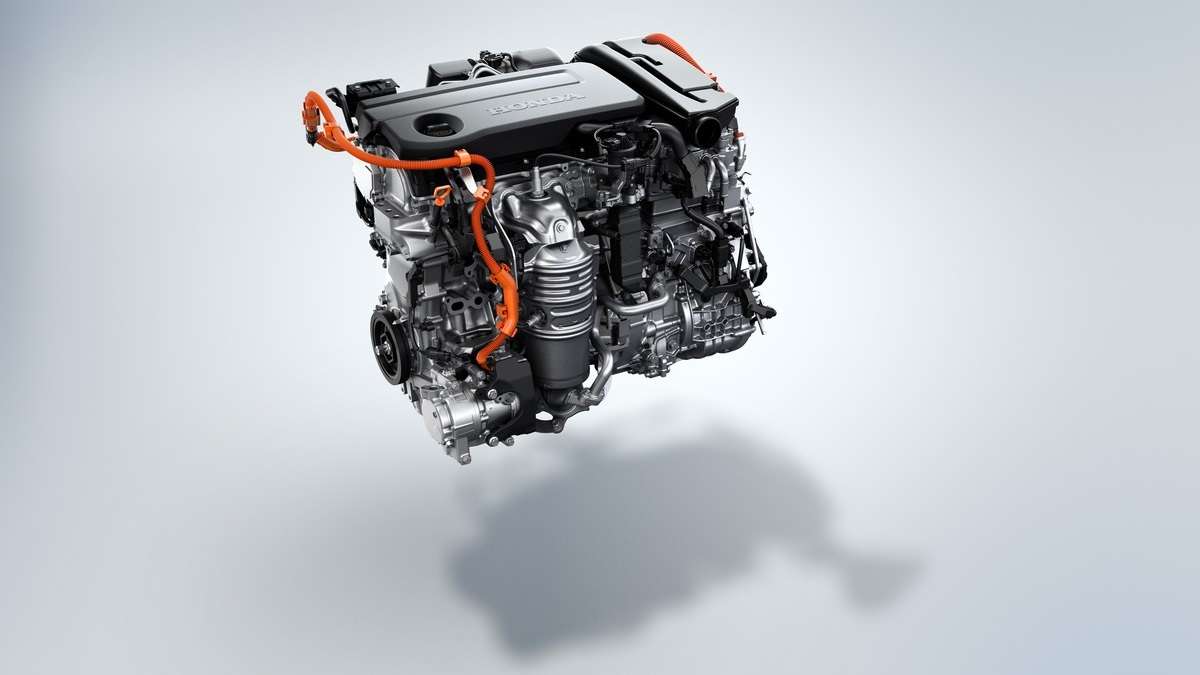 Image of 2023 Honda Accord Hybrid engine courtesy of Honda. 